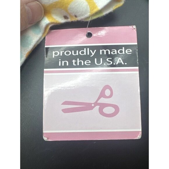 THE CAT'S PAJAMAS Womens Retro Owl Mushroom Rabbit FLANNEL PAJAMA SET Sz M NEW - Picture 9 of 16